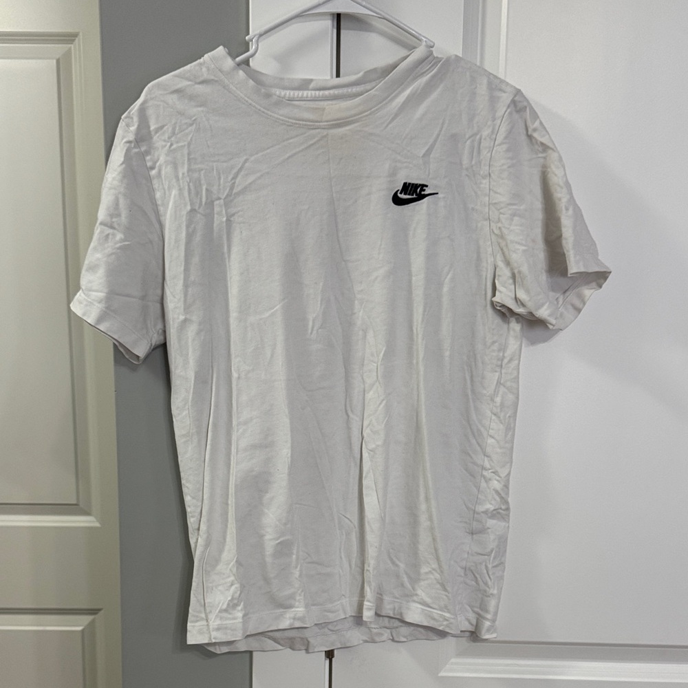 Nike Men's Short Sleeve White Tee